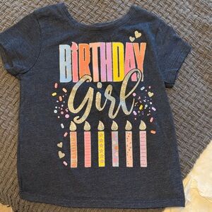 Garanimals Birthday Girl Tee - Blue and Multicolor